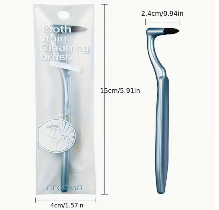 Plaque-Removing Manual Tooth Stain Cleaning Brush